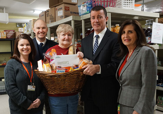 Bank Of Canton Donates $10,000 To Canton Food Pantry (11-14-17 Release ...